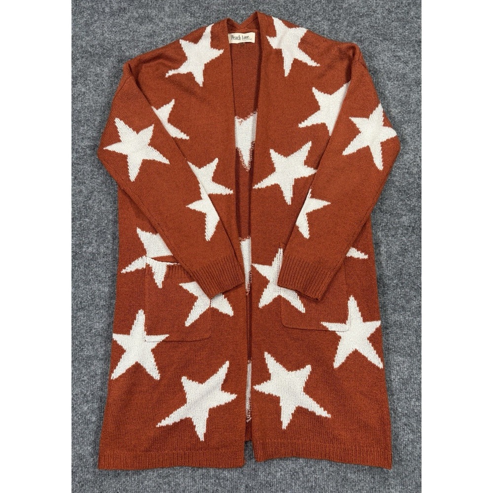 boho western Americana‎ rustic cottagecore Indie Festival Knit Star Cardigan Y2K